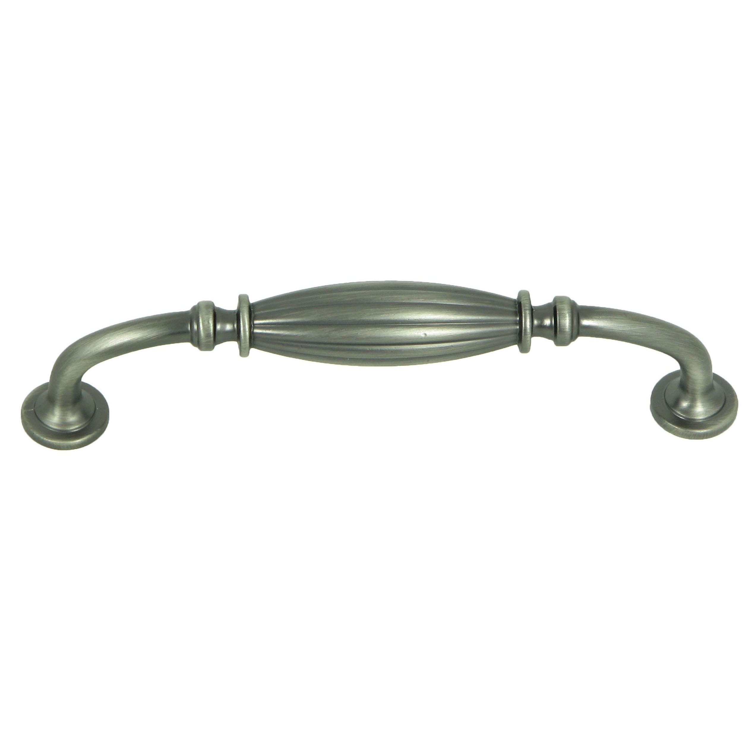 French Country 5" Cabinet Pull in Weathered Nickel 1 pc